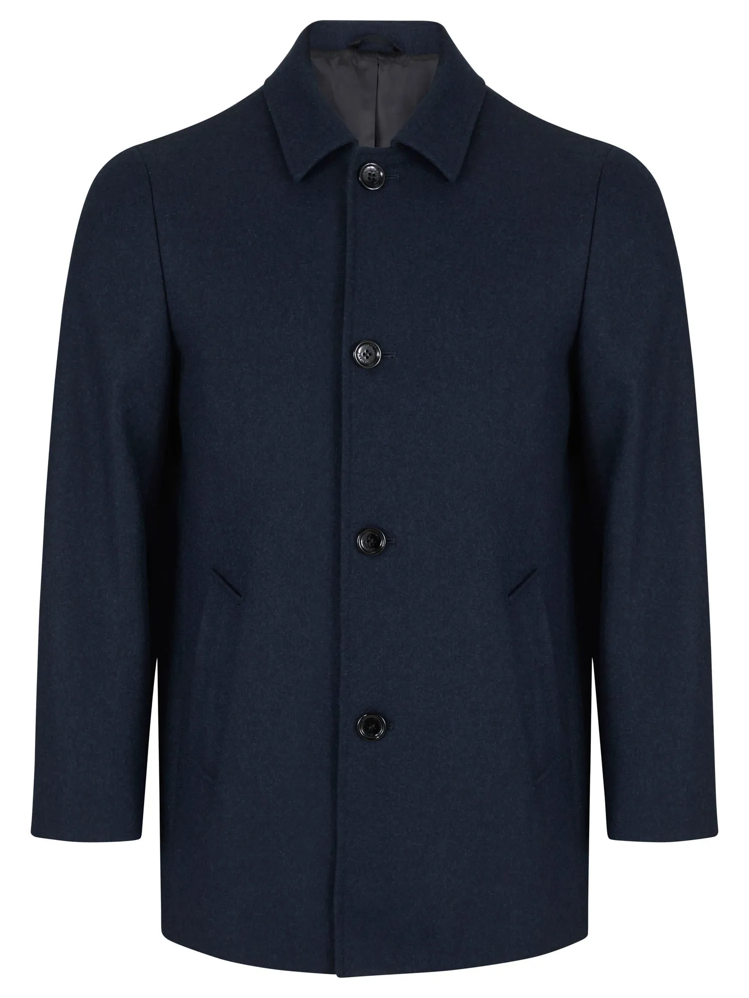 Daniel Grahame 90605 29 Dark Blue/Black Bales Overcoat