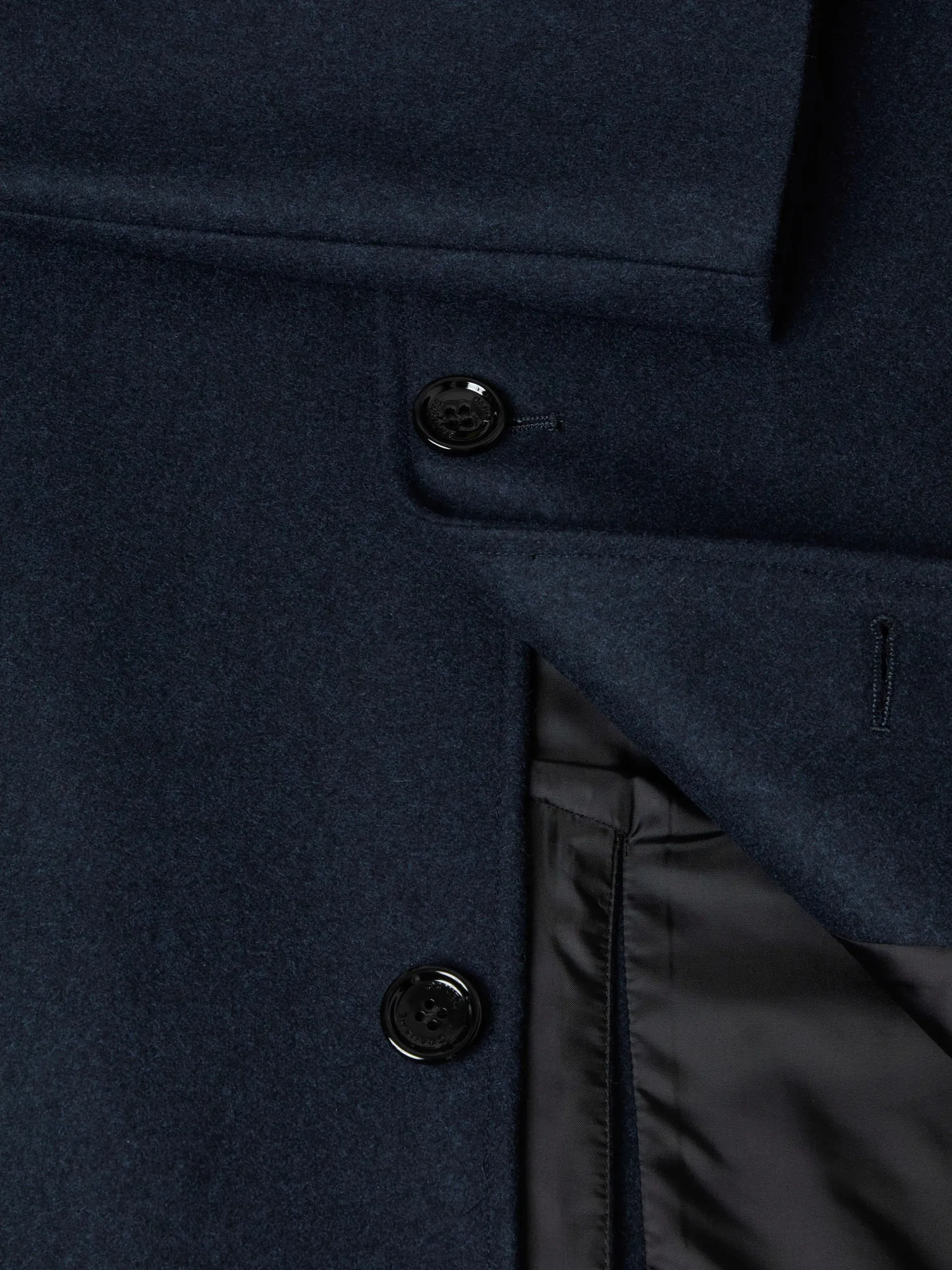 Daniel Grahame 90605 29 Dark Blue/Black Bales Overcoat