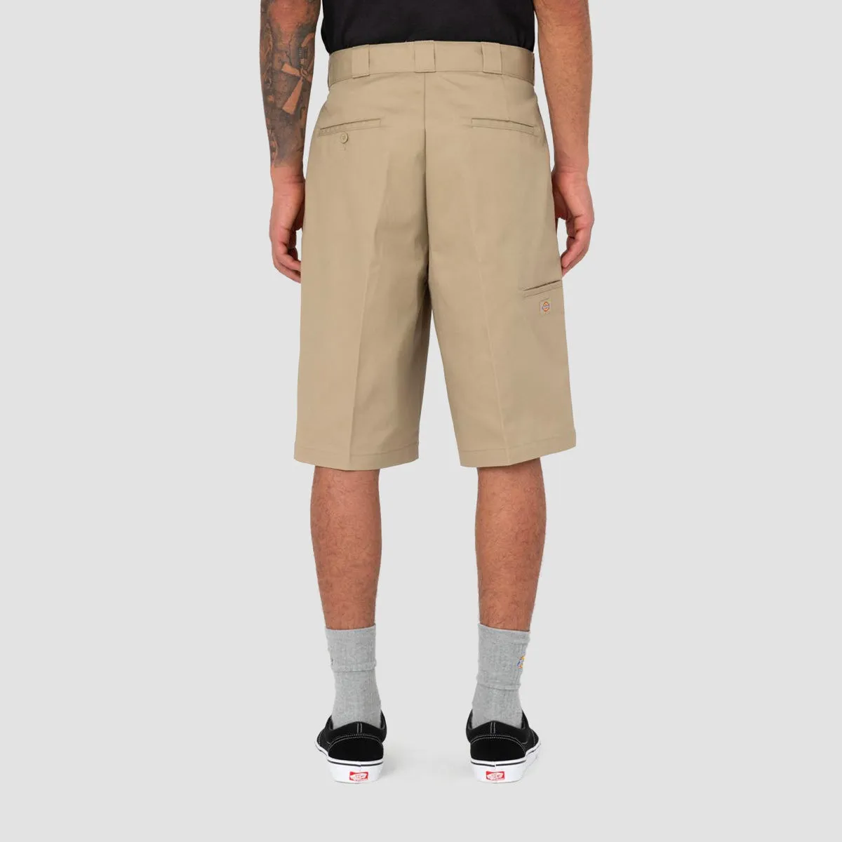 Dickies 13 Inch Multi Pocket Work Shorts Recycled Khaki