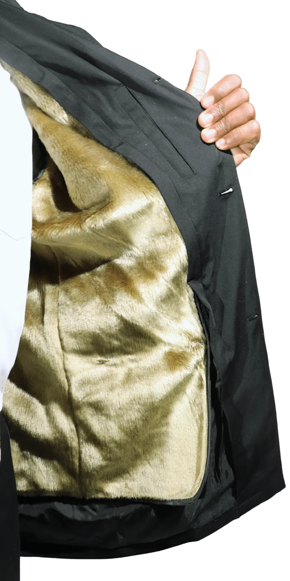 Durburg Dallas Trenchcoat in Black