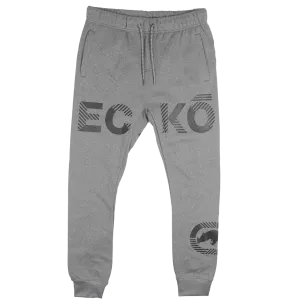 ECKO UNLTD FLEECE JOGGER PANTS GREY MARLED - EO32G855