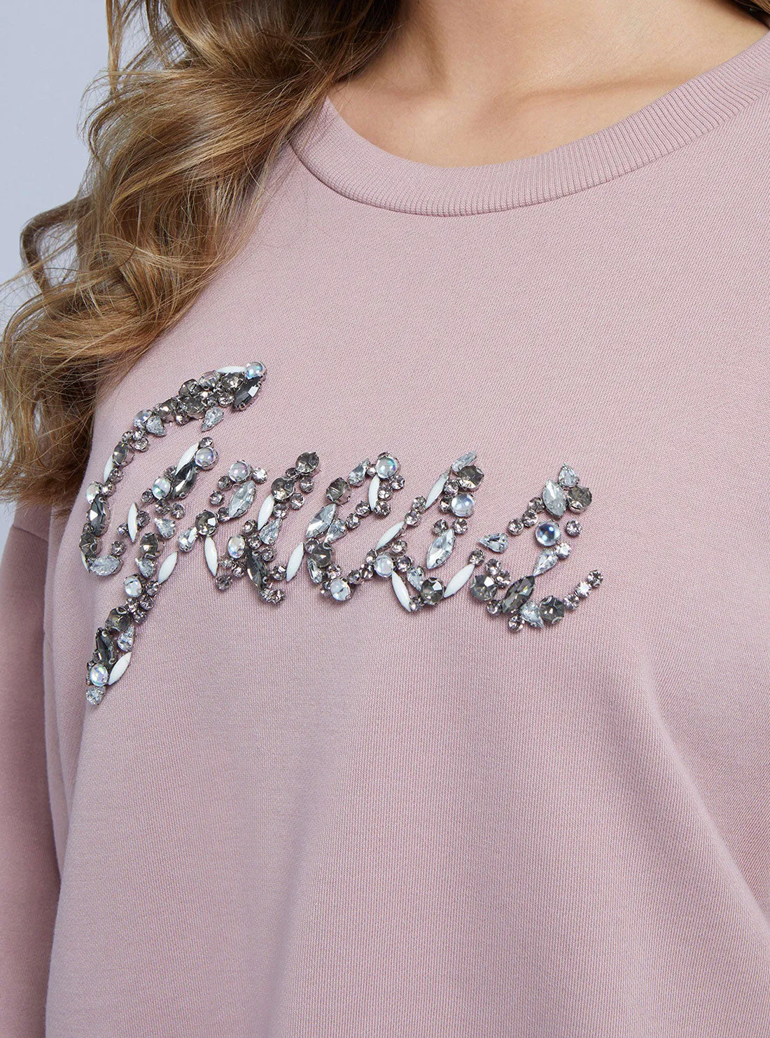 Eco Rosy Violet Manila Logo Jumper