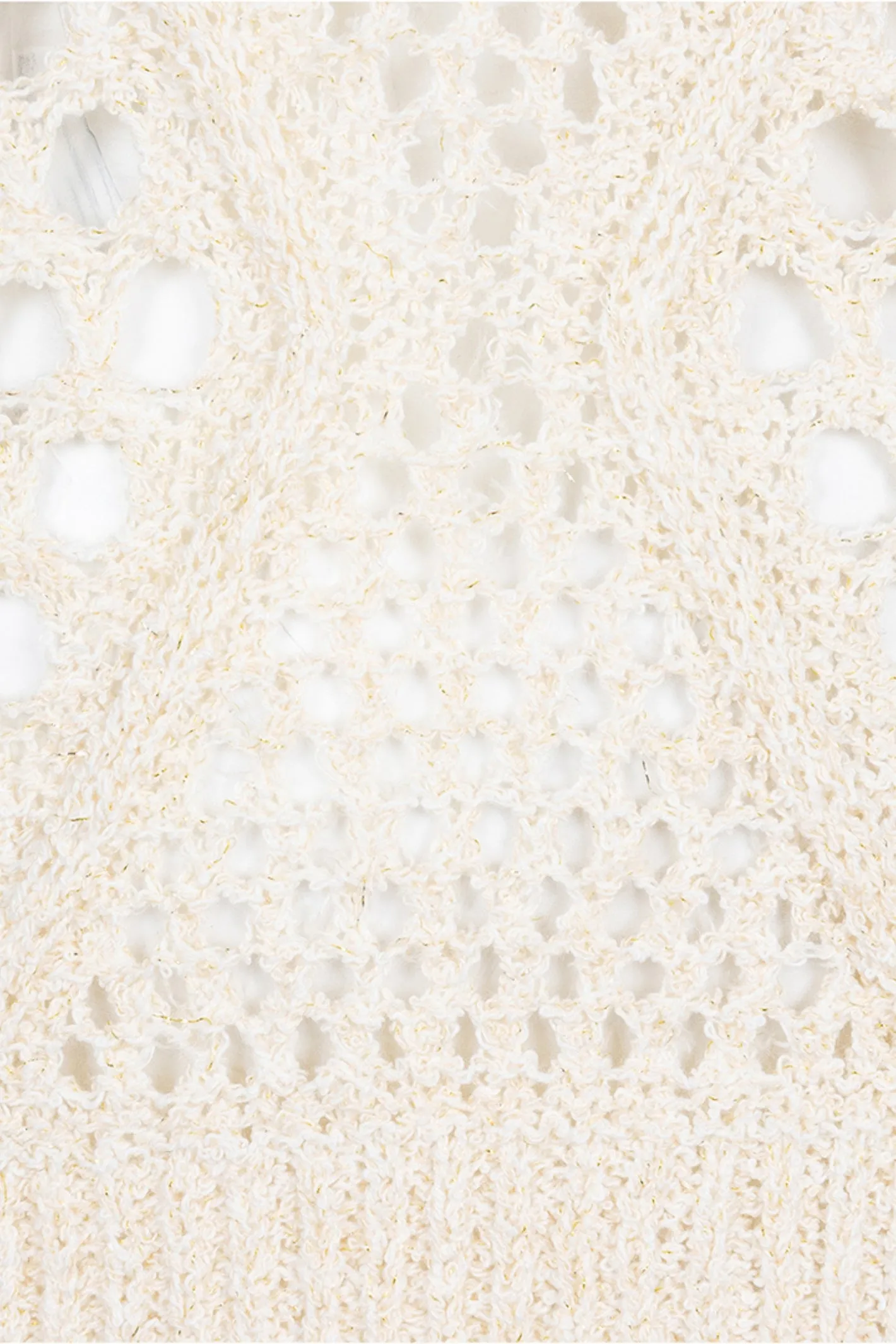 EsQualo 02000 Sweater Ajour in Ivory