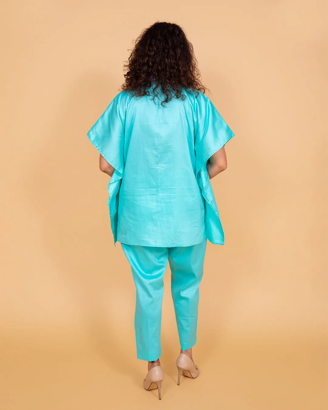 Firozi-blue co-ord set