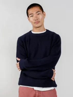 Fog Unisex Organic Cotton Jumper | Navy