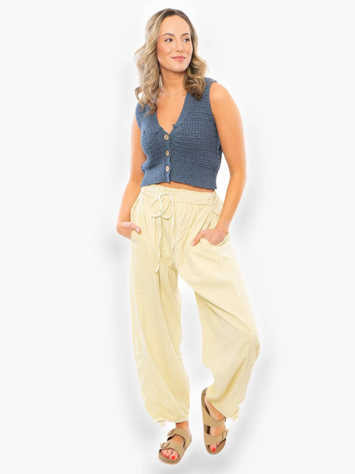 Free People Khaki Chino Hadley Poplin Pants