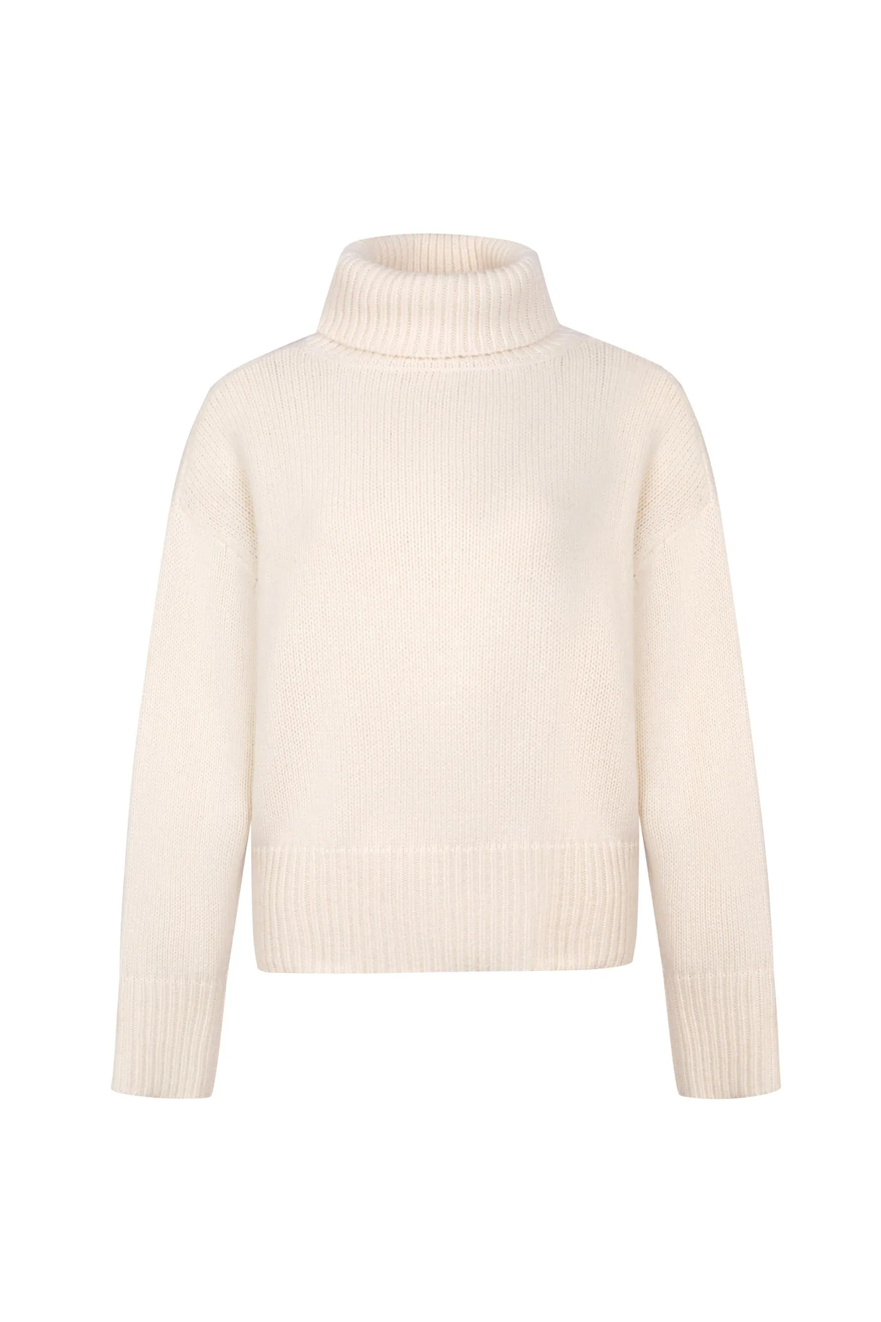 GDS Thistle Wool Knit Jumper | White