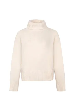 GDS Thistle Wool Knit Jumper | White