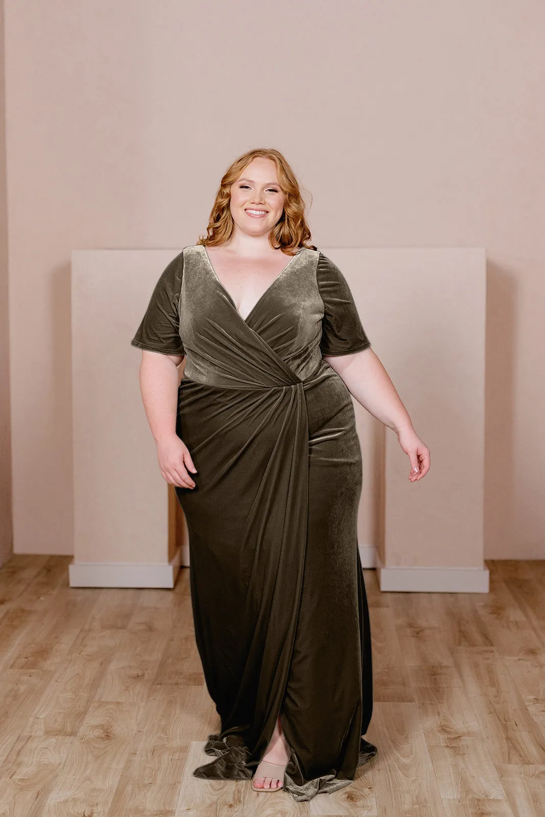 Giselle Velvet Dress | Made To Order