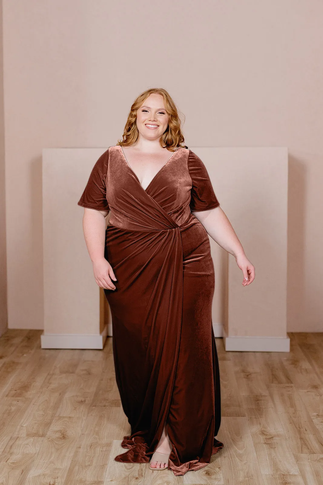 Giselle Velvet Dress | Made To Order