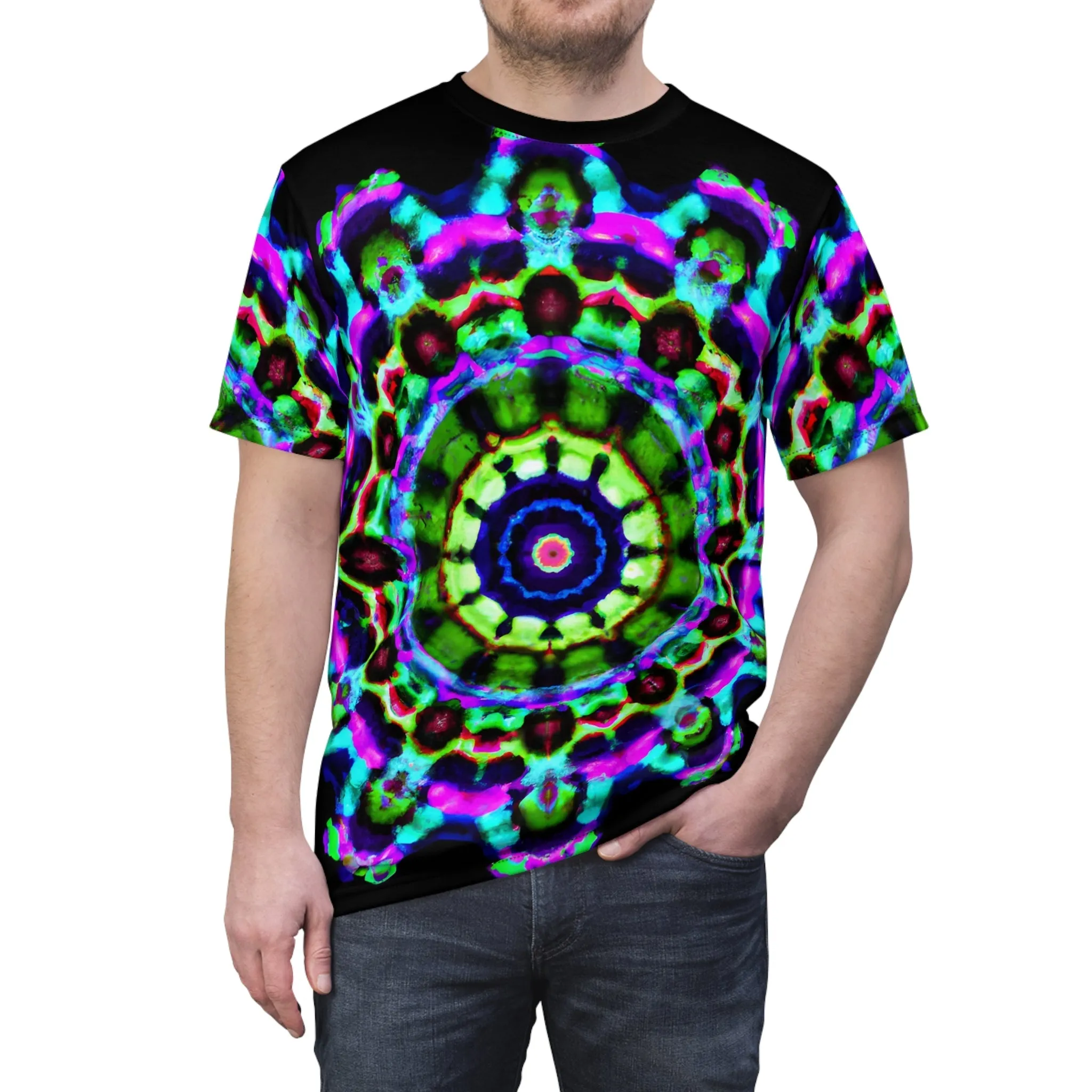 Glow-in-the-Dark Photocadiscope - Mens Tshirt