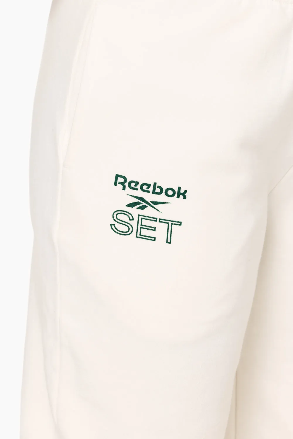 HEAVYWEIGHT SWEATS REEBOK X SET DRAWSTRING SWEATPANTS - BLANC