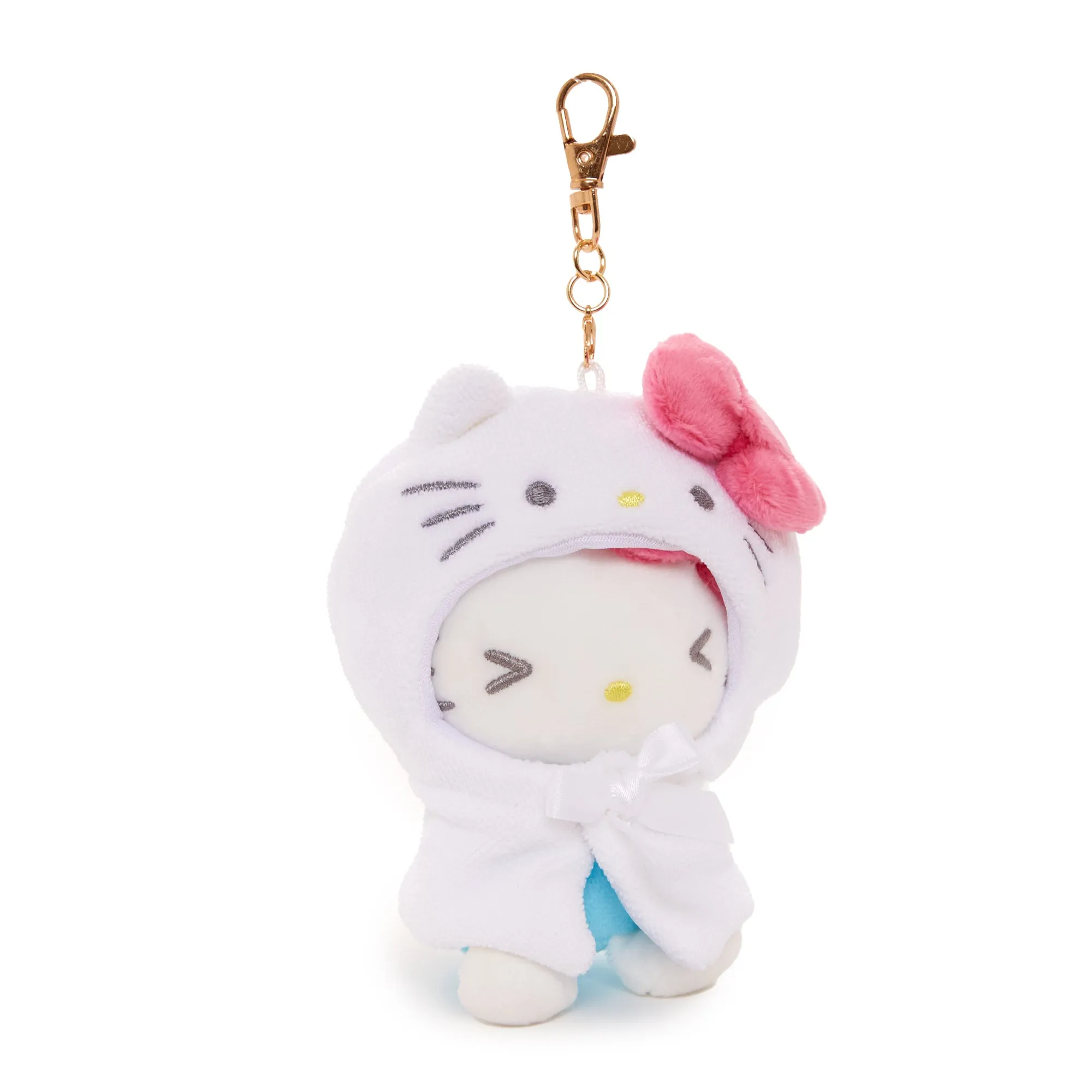 Hello Kitty Plush Mascot Keychain (Frightened Series)