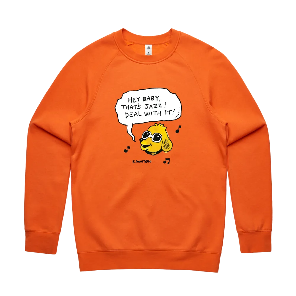 Hey Baby That's Jazz! / Crew Neck Jumper