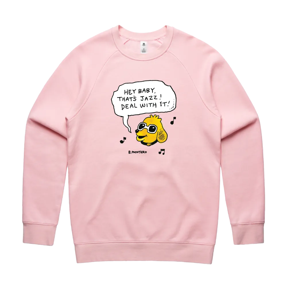 Hey Baby That's Jazz! / Crew Neck Jumper