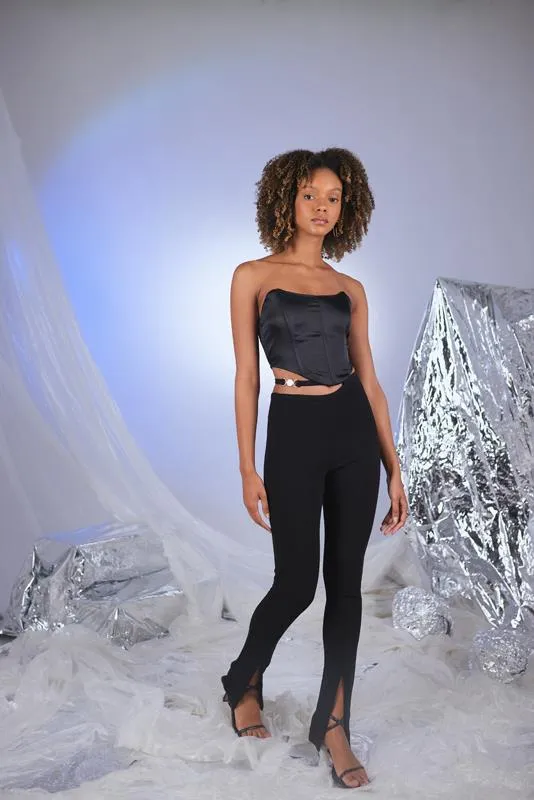 HLLY Women Jewel Pants Black - Widnes