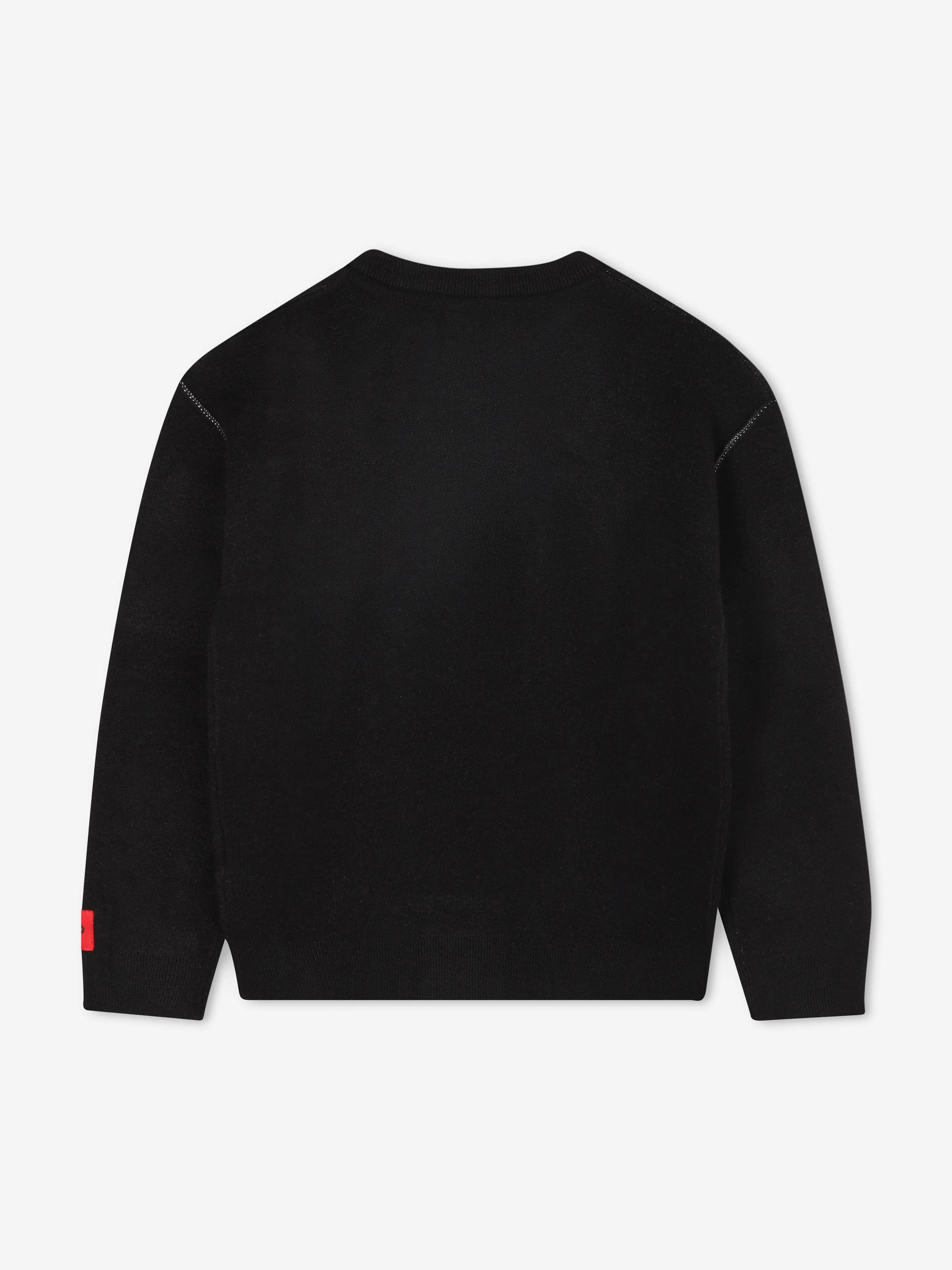 Hugo Boys Logo Jumper in Black