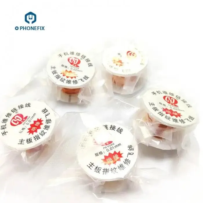 Insulated 0.01/0.02mm Welding Jumper Wire PCB Board Copper Wire