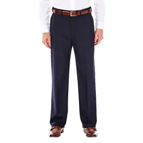 J.M. Haggar Men's Premium Stretch Classic Fit Dress Suit Pants Blue 42 x 29