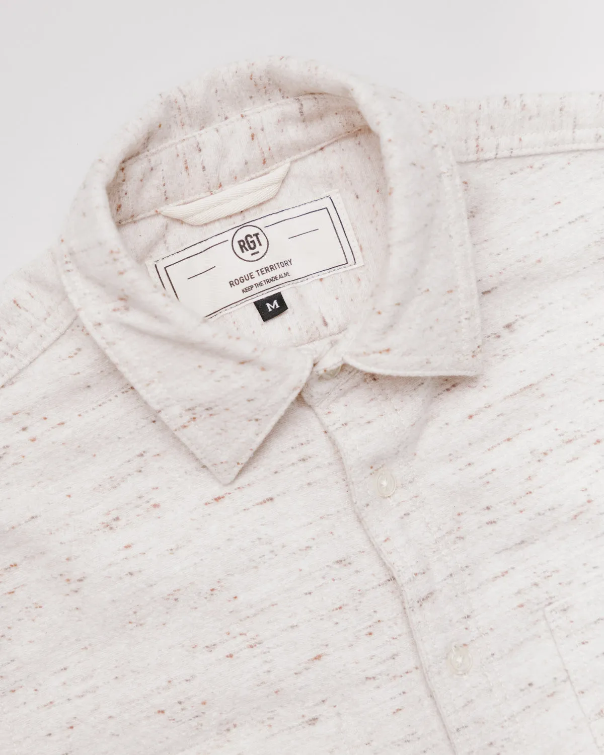 Jumper Shirt - Natural Oatmeal Flannel