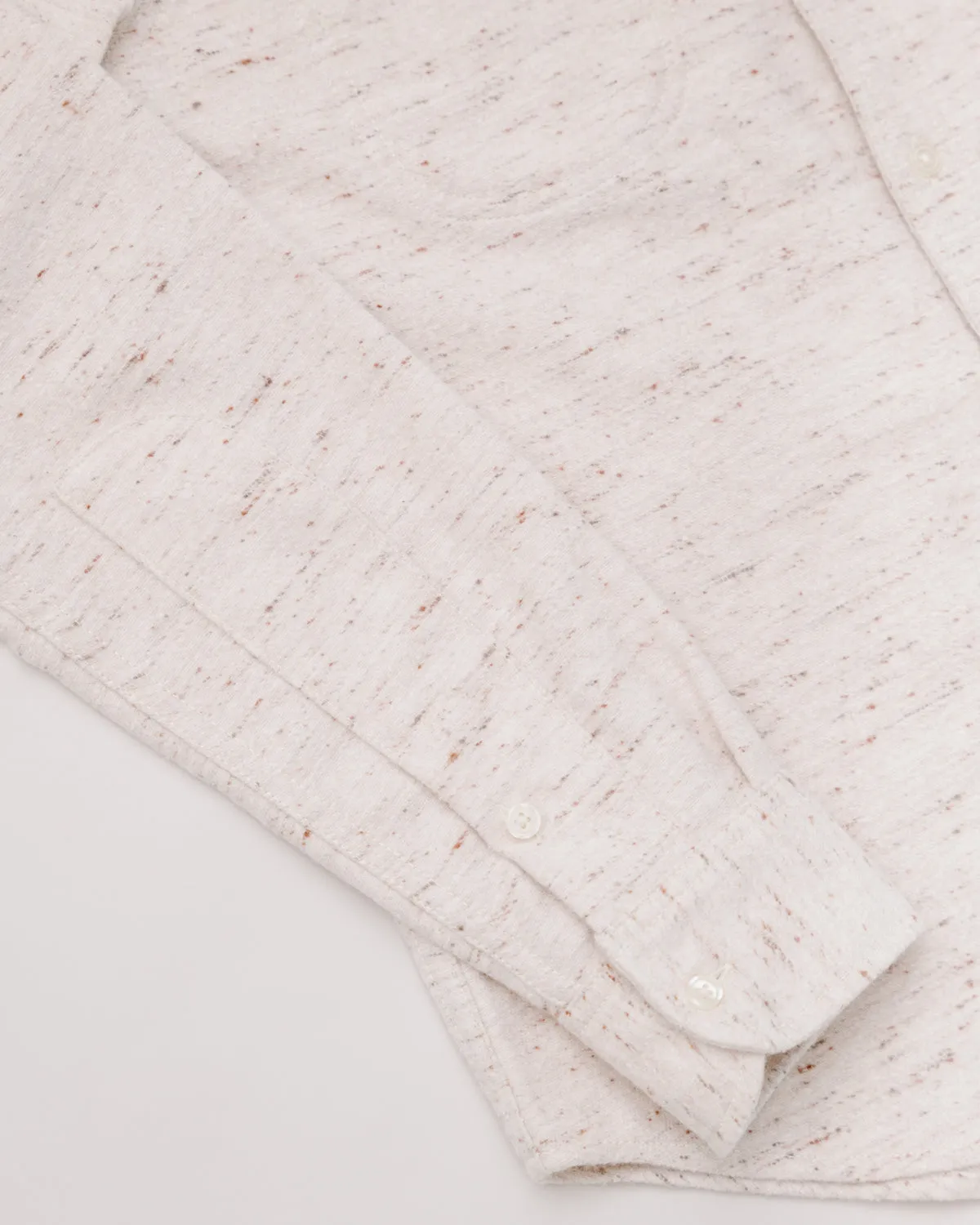 Jumper Shirt - Natural Oatmeal Flannel