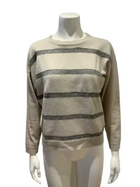 Le Civette Monili Cashmere & Wool Alpaca insert sweater jumper Size I 40 S Small ladies
