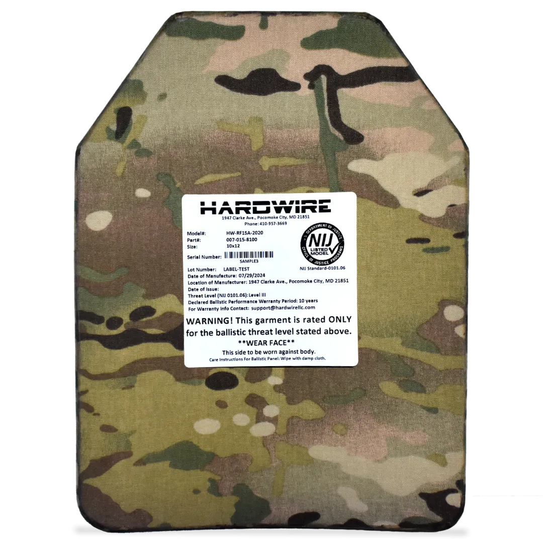 Lightweight Multi Curve Plate