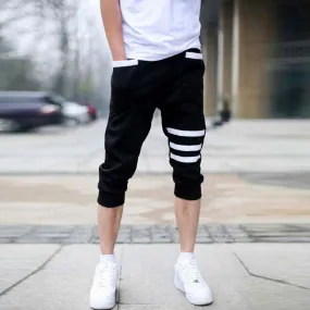 Low Waist Cropped Pants Popular Sporty Pants