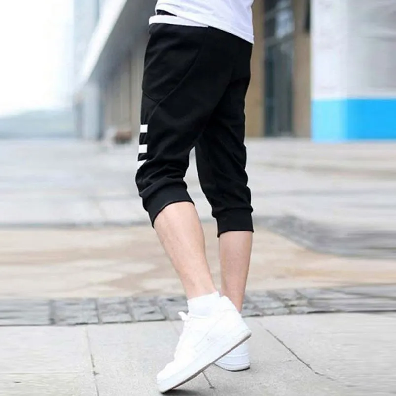 Low Waist Cropped Pants Popular Sporty Pants