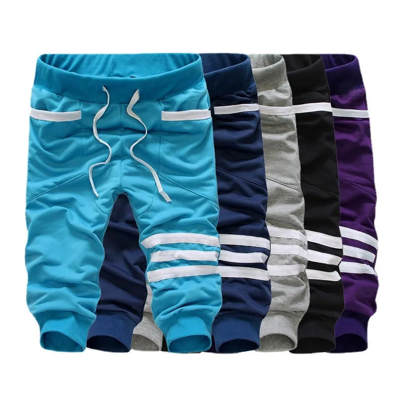 Low Waist Cropped Pants Popular Sporty Pants
