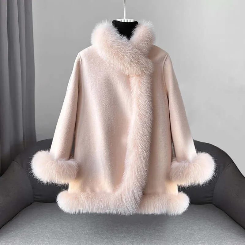 Luxury Faux Fur Winter Coat for Women