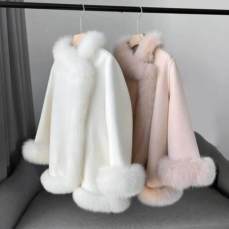 Luxury Faux Fur Winter Coat for Women