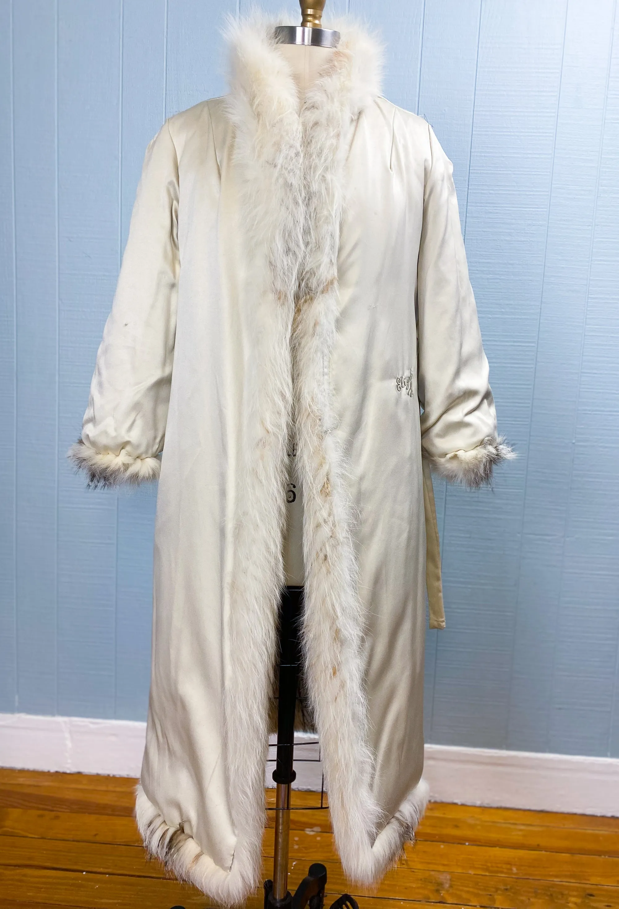 Lynx Fur Knee Length Coat Storfer Bros | S