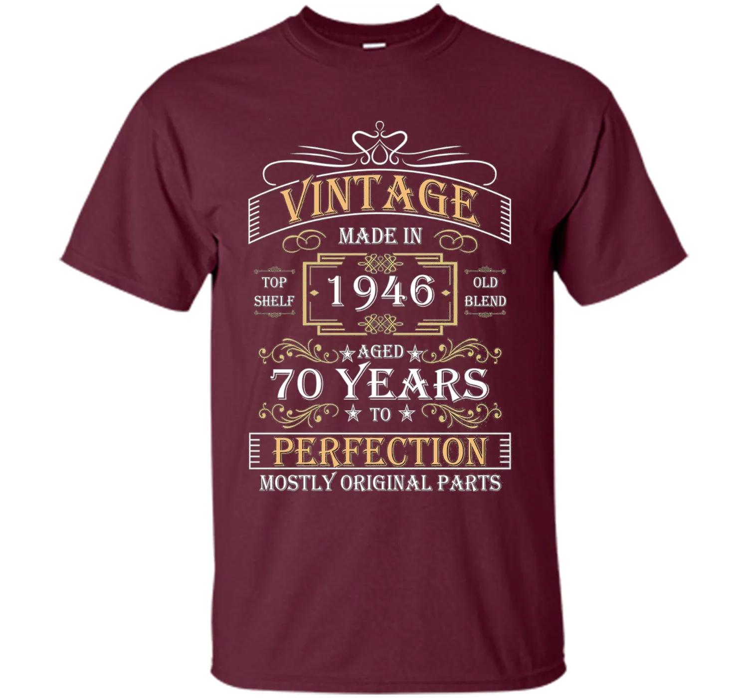 Made in 1946 Tshirt- 70 Years Old- Ideal 70th Birthday Gift
