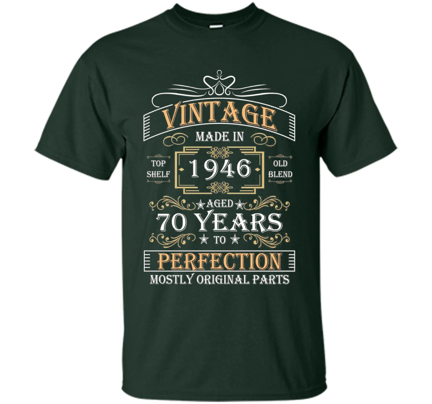 Made in 1946 Tshirt- 70 Years Old- Ideal 70th Birthday Gift