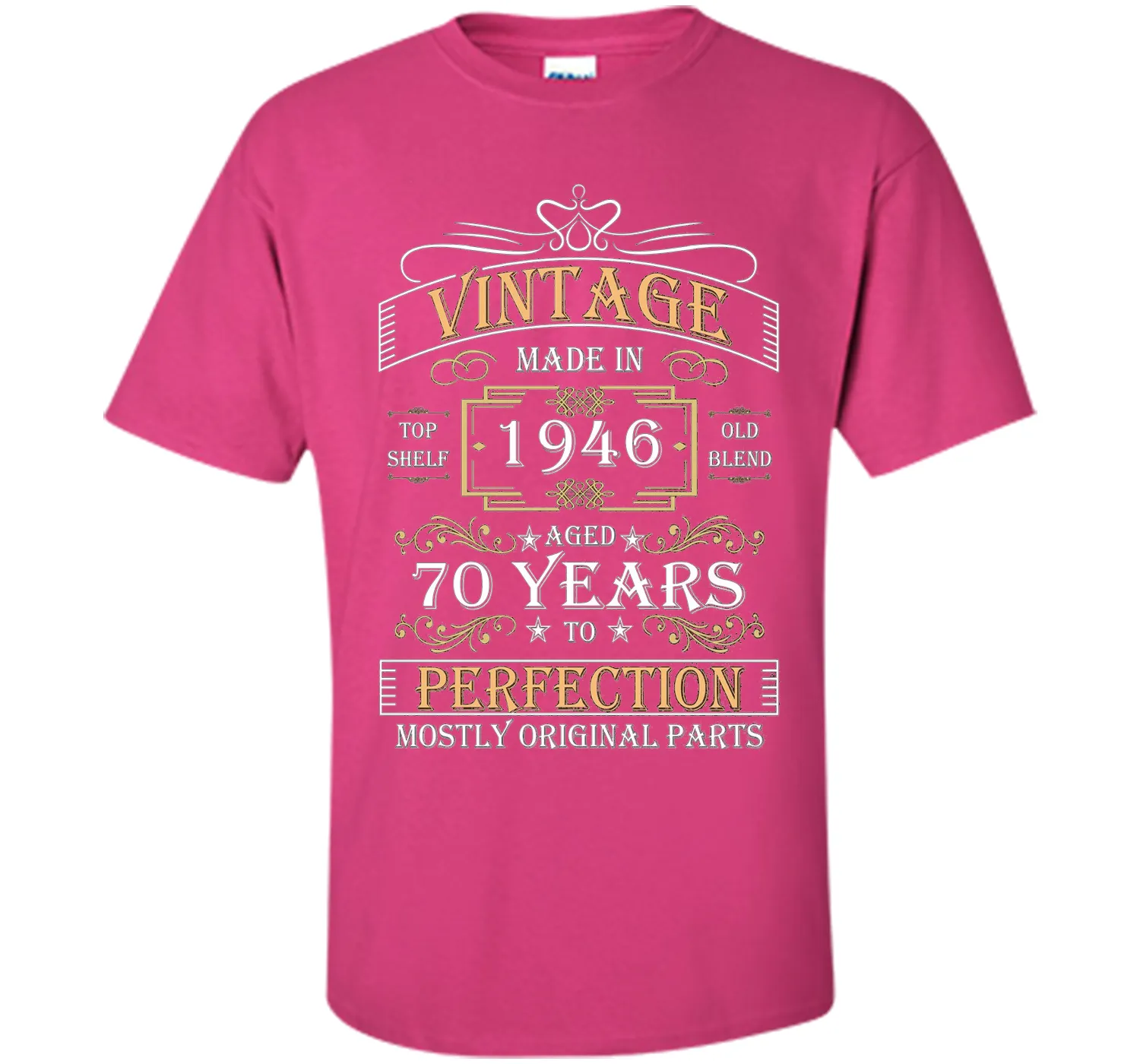 Made in 1946 Tshirt- 70 Years Old- Ideal 70th Birthday Gift