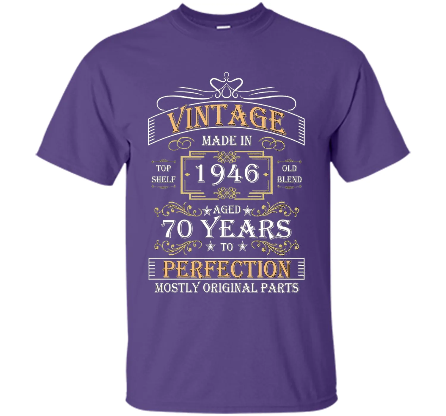 Made in 1946 Tshirt- 70 Years Old- Ideal 70th Birthday Gift