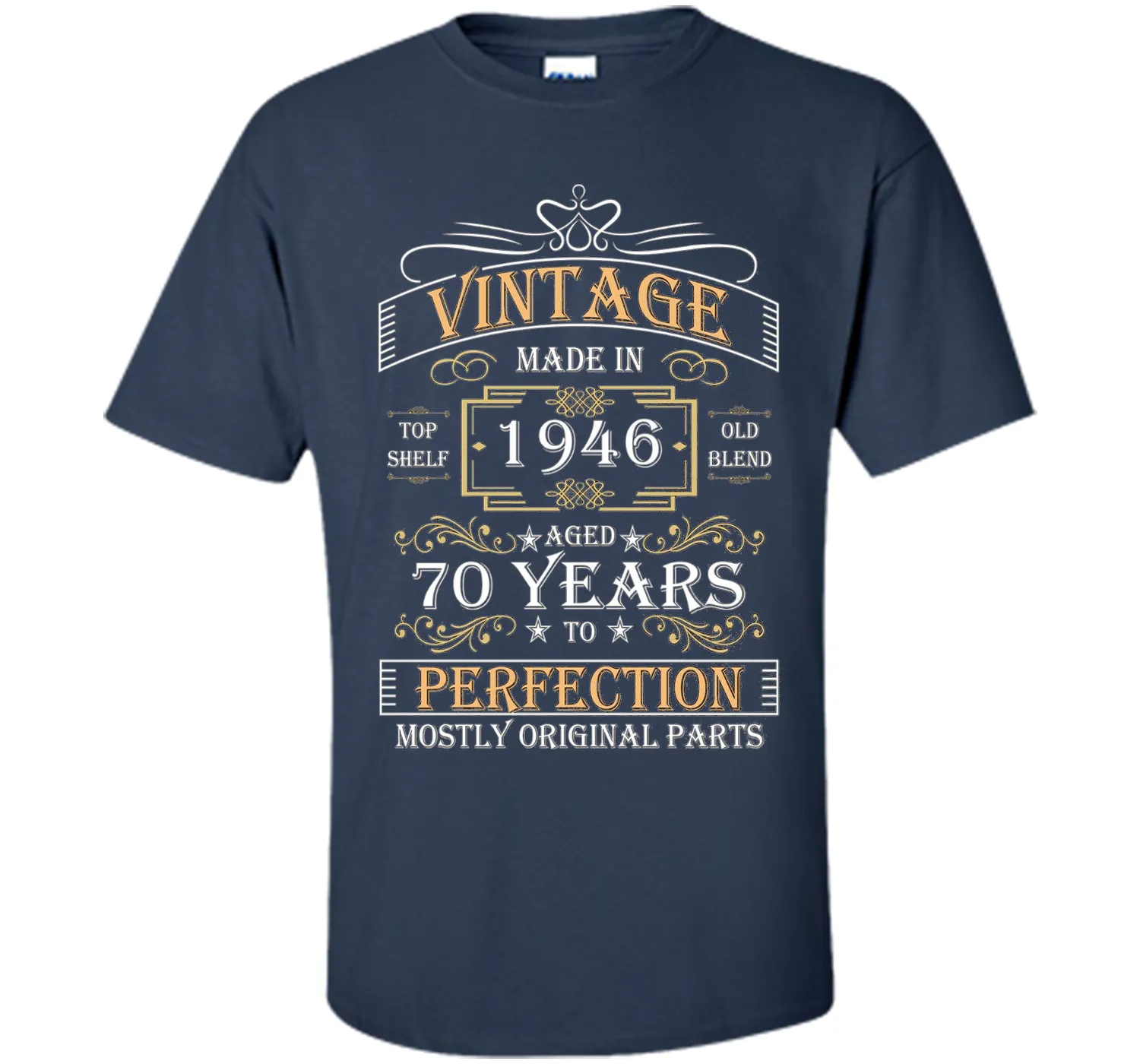 Made in 1946 Tshirt- 70 Years Old- Ideal 70th Birthday Gift