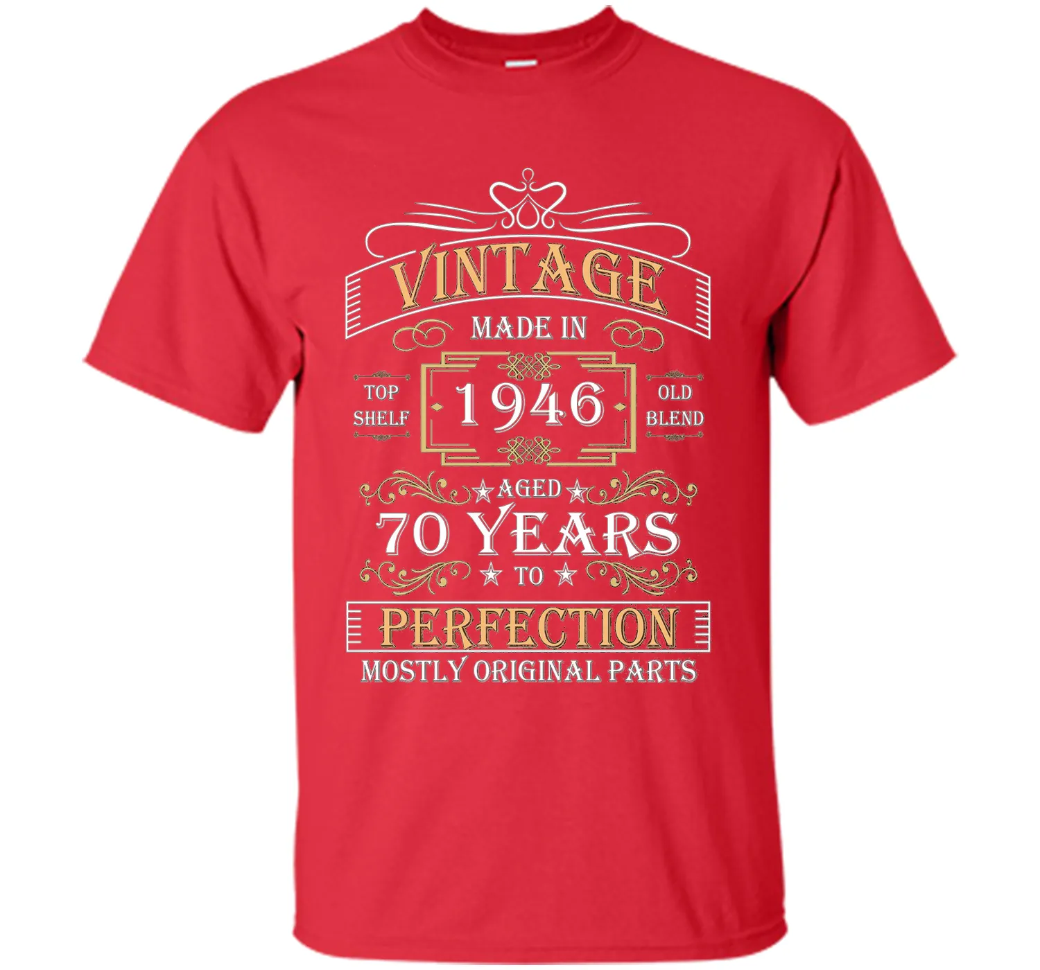 Made in 1946 Tshirt- 70 Years Old- Ideal 70th Birthday Gift