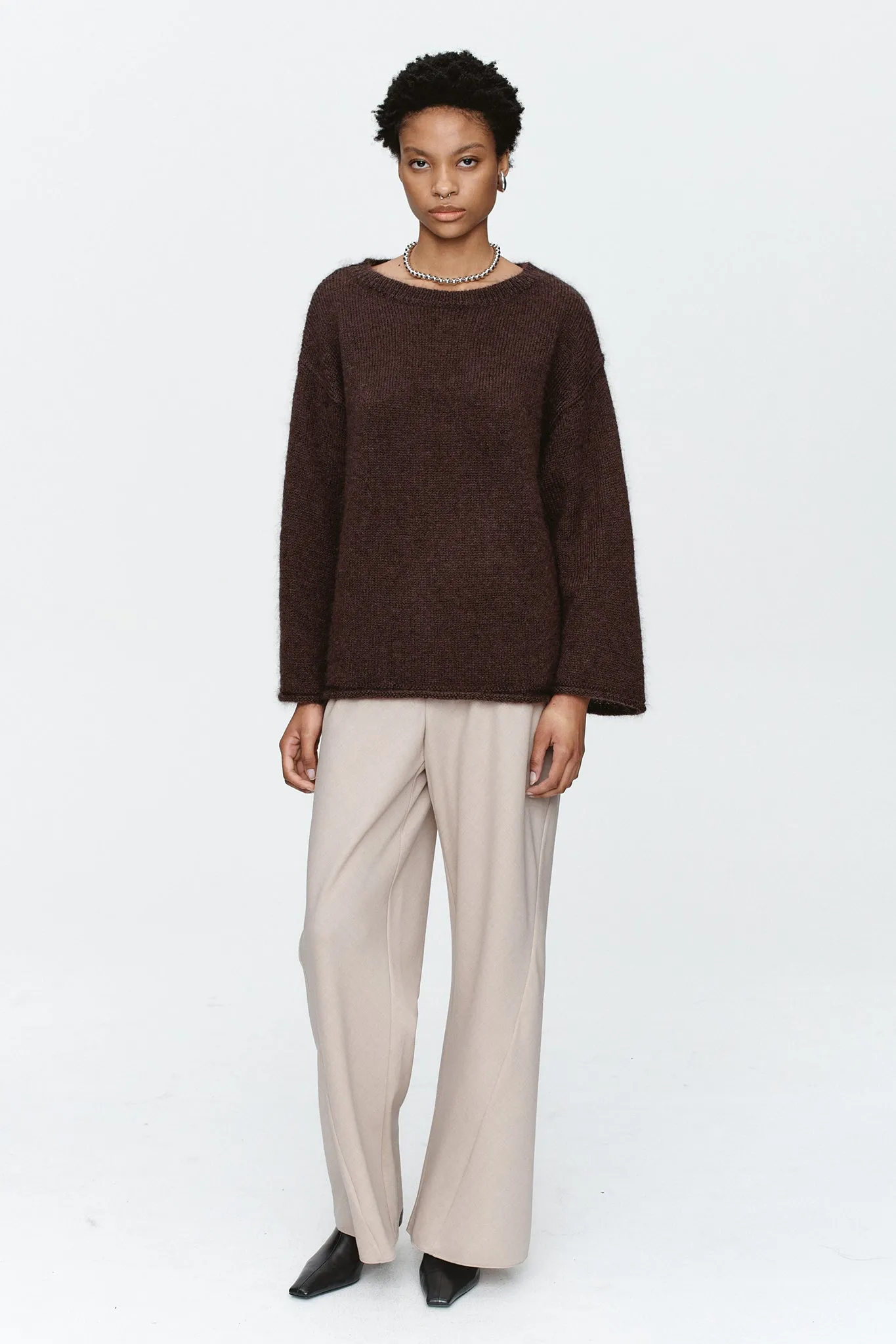 Marle - Maye Jumper Chocolate