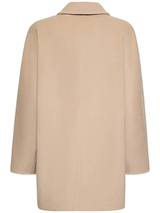 Max Mara   Rebus wool &amp; cashmere short coat 