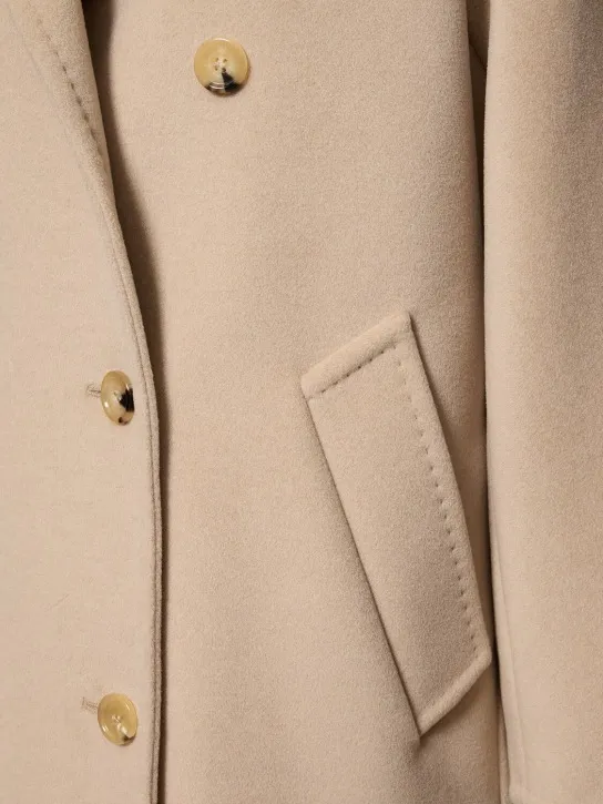 Max Mara   Rebus wool &amp; cashmere short coat 