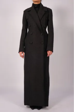 Maxi Wool Double Breasted Jacket