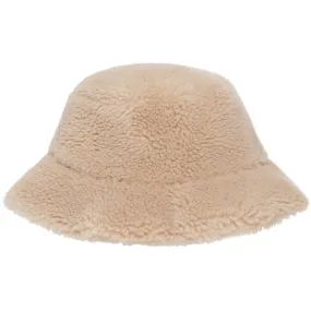 Maya Wool Bucket Hat - Beige