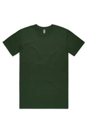 Mens Staple tee-Forest Marle