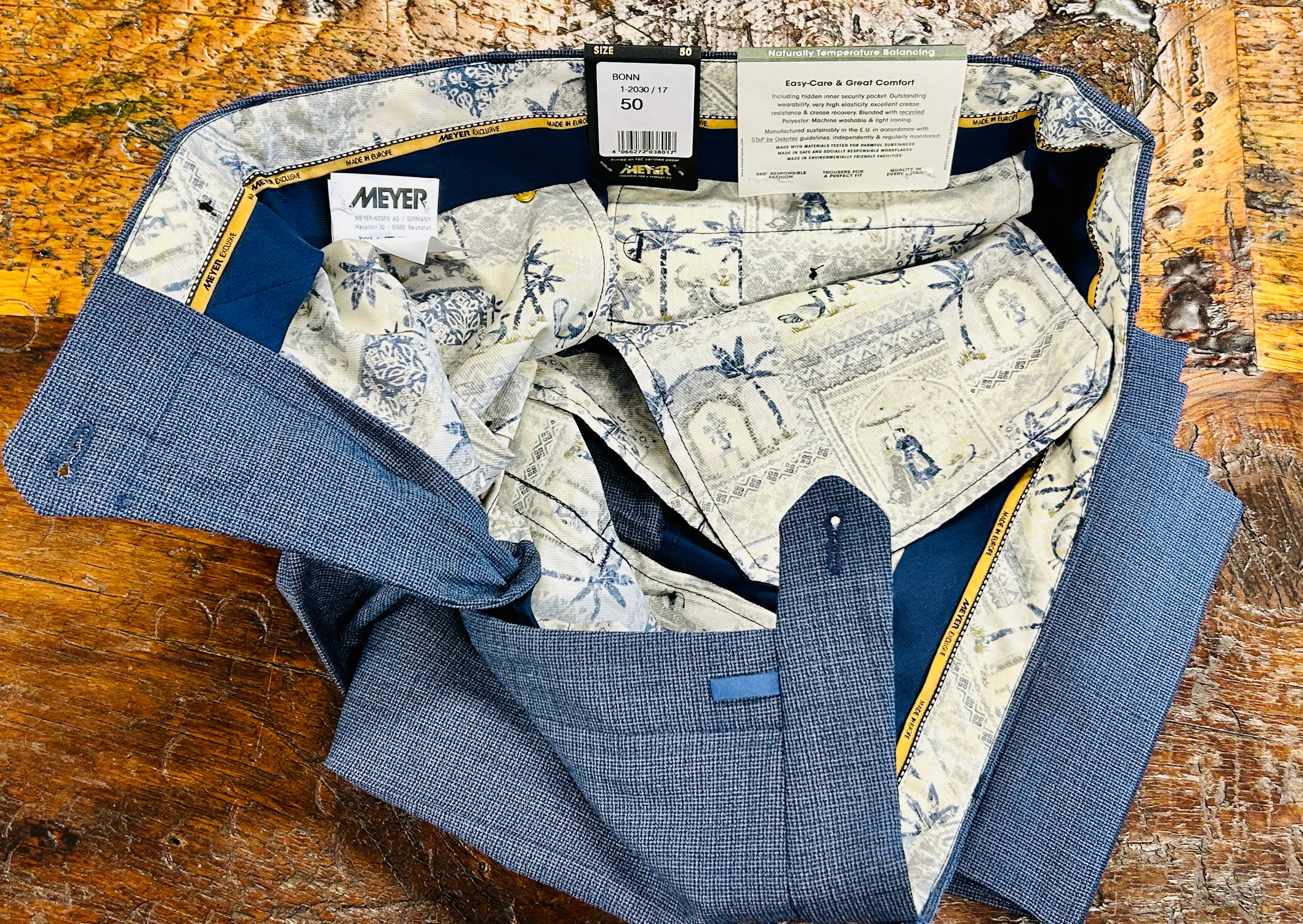 MICRO PATTERN PANT