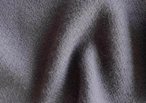 Mid-Weight Mottled Shark Gray Wool Melton Coating (Made in Italy)