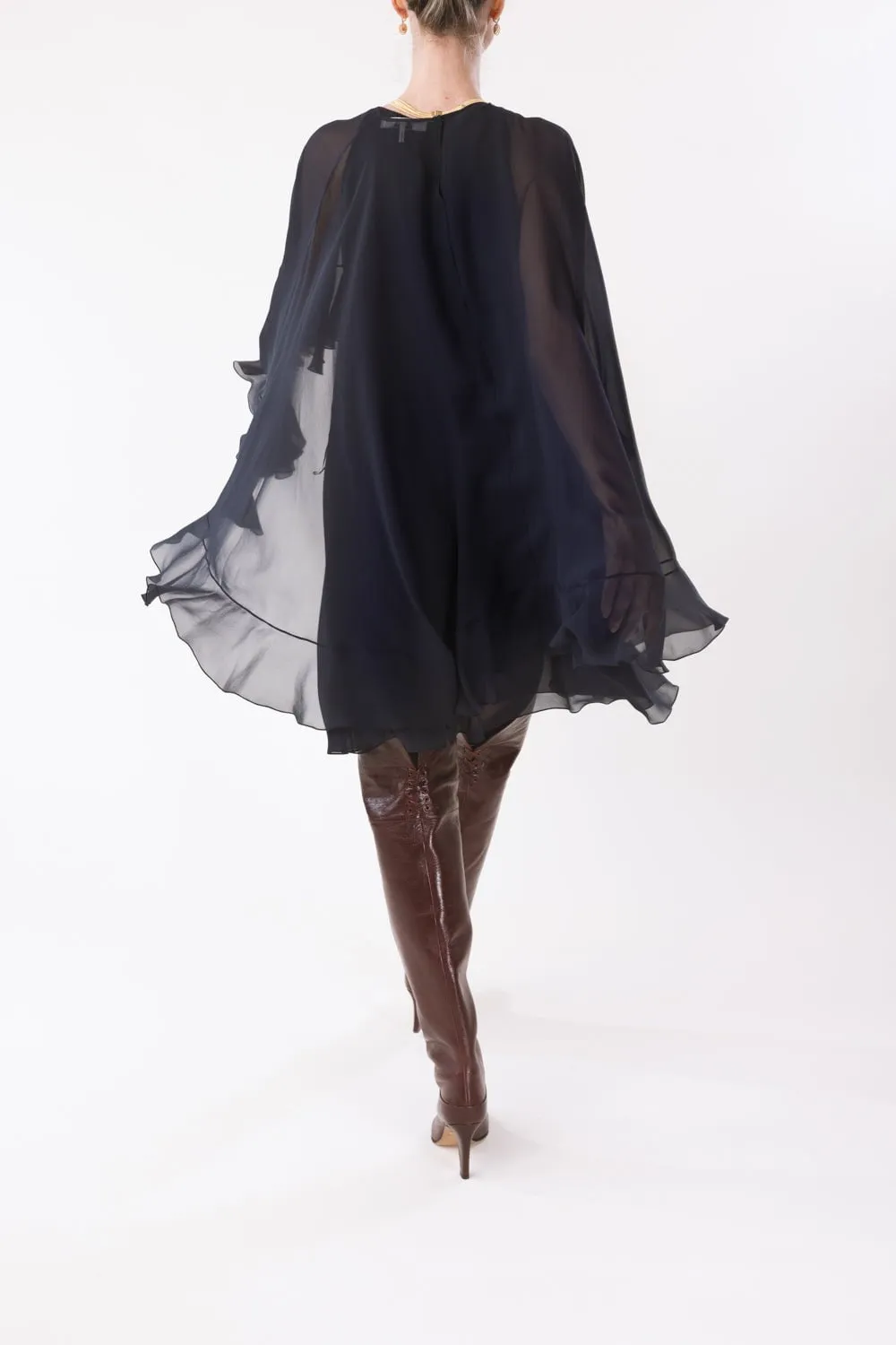 Mini Cape Dress
