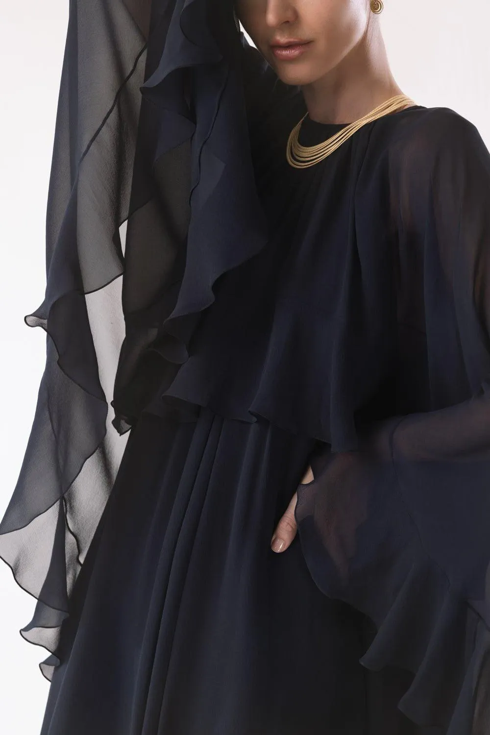 Mini Cape Dress