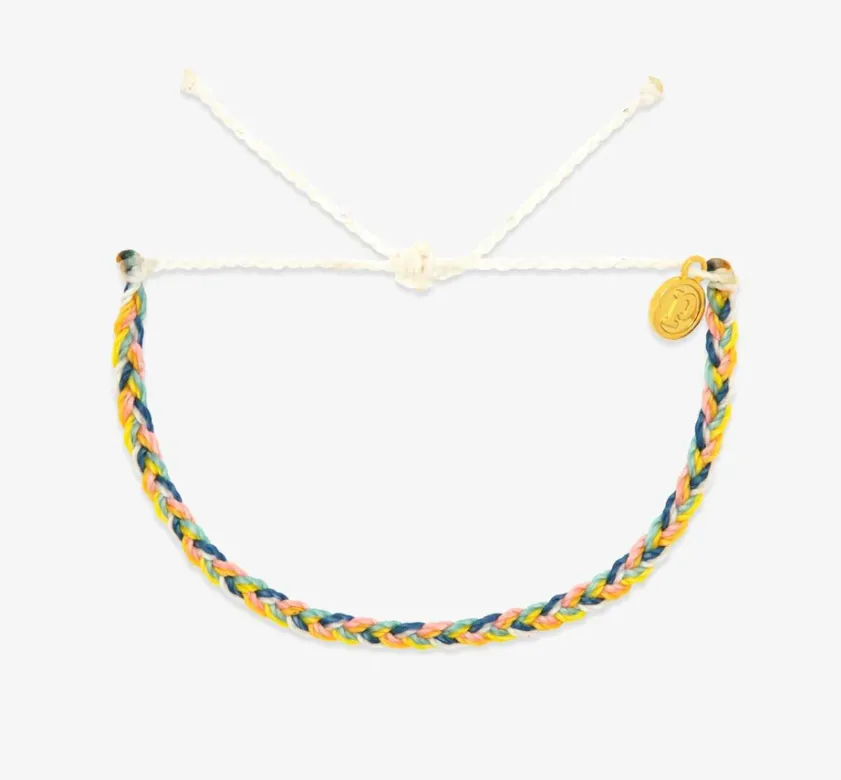 Multi Mini Braided Bracelet Sunset Chaser